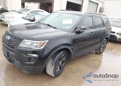 2018 Ford Explorer Sport from USA, damaged, VIN 1FM5K8GT0JGB54968